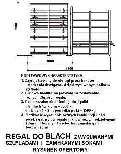 regal do prętów c.d.
