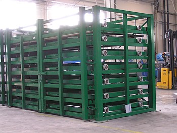Regał do przechowywania blach